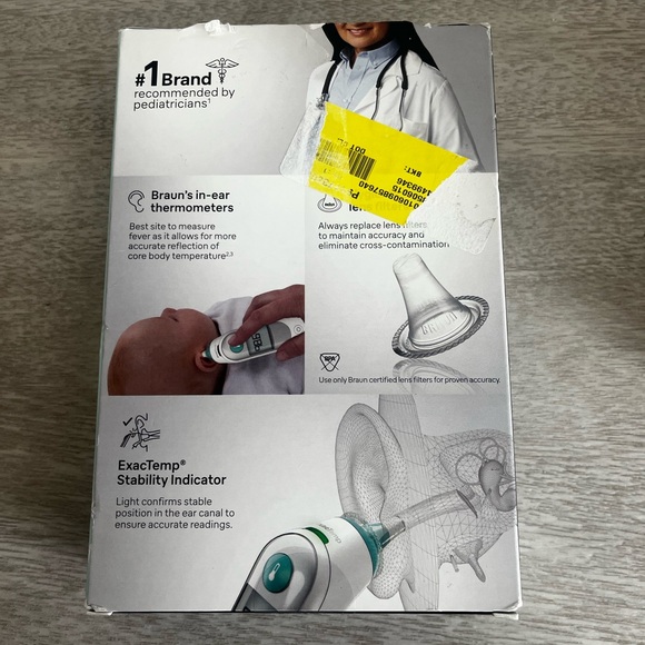 Braun ThermoScan 5 Ear Thermometer, New - Picture 6 of 6